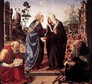 The Visitation with Sts Nicholas and Anthony Piero di Cosimo